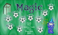 Magic Custom Soccer Banners Examples - AYSO Magic Banner - TeamsBanner