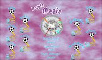 Magic Custom Soccer Banners Examples - AYSO Magic Banner - TeamsBanner