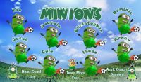 Minions Custom Soccer Banner Examples - AYSO Minions Banner - TeamsBanner