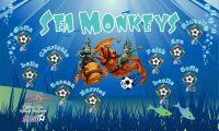 Monkeys Custom Soccer Banner Examples - AYSO Monkeys Banner - TeamsBanner