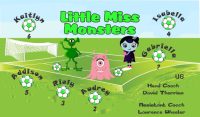 Monsters Custom Soccer Banner Examples - AYSO Monsters Banner - TeamsBanner