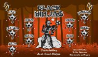 Ninjas Custom Soccer Banner Examples - AYSO Ninjas Banner - TeamsBanner