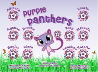 Panthers Custom Soccer Banner Examples - AYSO Panthers Banner - TeamsBanner