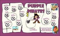 Pirates Custom Soccer Banner Examples - AYSO Pirates Banner - TeamsBanner