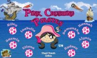 Pirates Custom Soccer Banner Examples - AYSO Pirates Banner - TeamsBanner