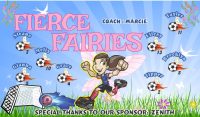 Pixies / Fairies Custom Soccer Banner Examples - AYSO Pixies / Fairies Banner - TeamsBanner