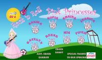 Princesses Custom Soccer Banner Examples - AYSO Princesses Banner - TeamsBanner