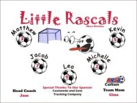 Rascals Custom Soccer Banner Examples - AYSO Rascals Banner - TeamsBanner