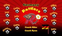 Rattlers Custom Soccer Banner Examples - AYSO Rattlers Banner - TeamsBanner