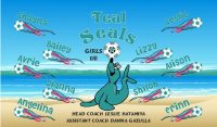 Seals Custom Designed Team Soccer Banner 06 - Seals Soccer Banner