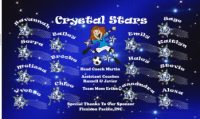 Stars Custom Designed Team Soccer Banner 04 - Stars Soccer Banner