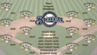 Milwaukee Brewers Baseball Team Banner Design Your Own 02