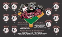 River Cats Custom Designed Team Baseball Banner 03 - Sacramento River Cats Custom Banner
