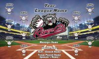 River Cats Custom Designed Team Baseball Banner 04 - Sacramento River Cats Custom Banner