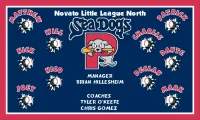 Sea Dogs Custom Designed Team Baseball Banner 02 - Portland Sea Dogs Custom Banner