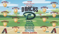 Arizona Diamondbacks Baseball Team Banner Design Your Own 03