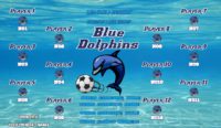 Dolphins Soccer Team Banner EASY Design Your Own 04