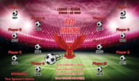 Hawks Soccer Team Banner EASY Design Your Own 02