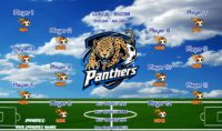 Panthers Soccer Team Banner EASY Design Your Own 01