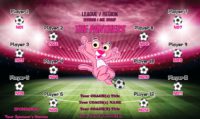 Panthers Soccer Team Banner EASY Design Your Own 02