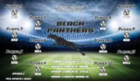 Panthers Soccer Team Banner EASY Design Your Own 04
