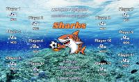 Sharks Soccer Team Banner Design Your Own  04