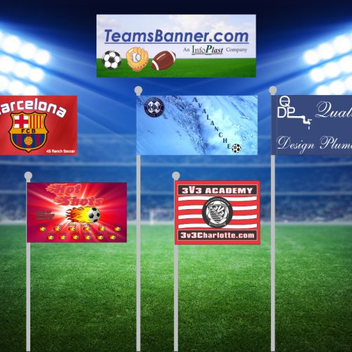Custom Flags - TeamsBanner - Soccer, Business, Softball
