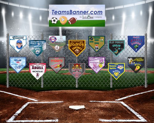 TeamsBanner Home Plate Banners